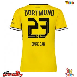 Borussia Dortmund Emre Can #23 Replica Home Stadium Shirt for Women 2026-27 Short Sleeve